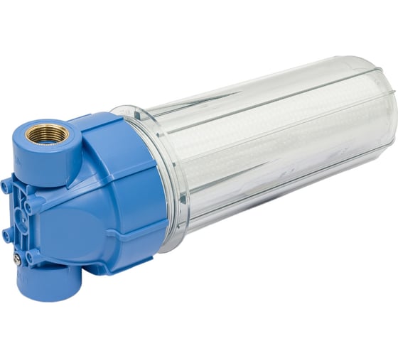 Магистральный фильтр Aquafilter 10SL с воздушным клапаном, латунная резьба 3/4" FHPR34-B1-AQ (кронштейн, ключ, картридж) 549/1