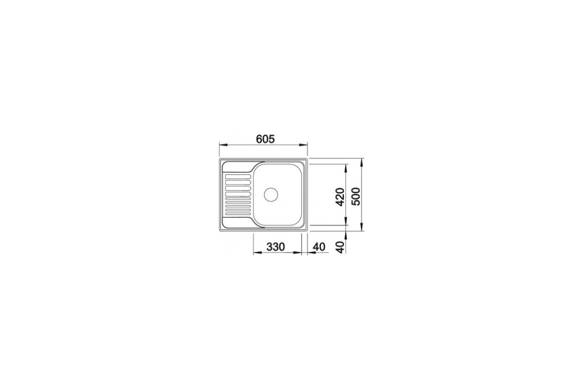 Мойка Blanco tipo 45 s Mini 516525