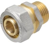 Соединитель патрубок 20х1/2" ц/ш RVC ИС.072553