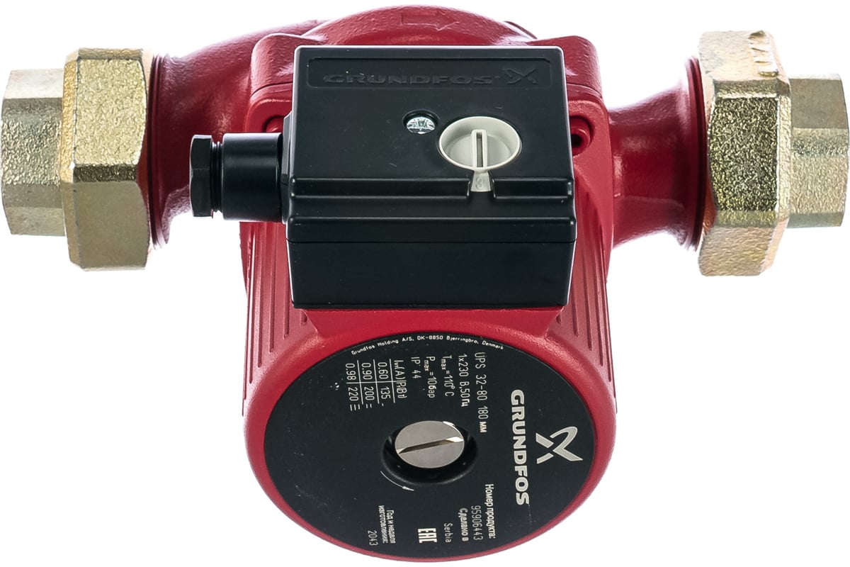 Циркуляционный насос Grundfos UPS 32-80 95906443 - цена, отзывы ...