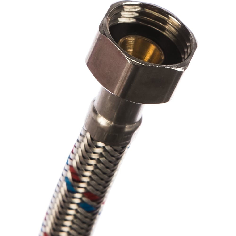 Подводка для воды СТМ сталь, 1/2\", гайка-гайка, 30 cм CWFHF030 ...