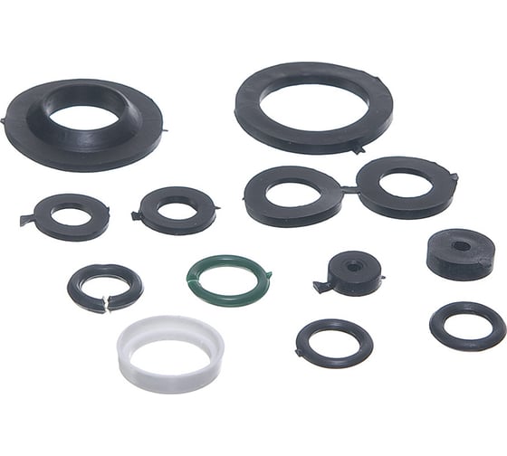 Набор прокладок для смесителя Сантехник № 1 MasterProf резина ИС.130255 ...