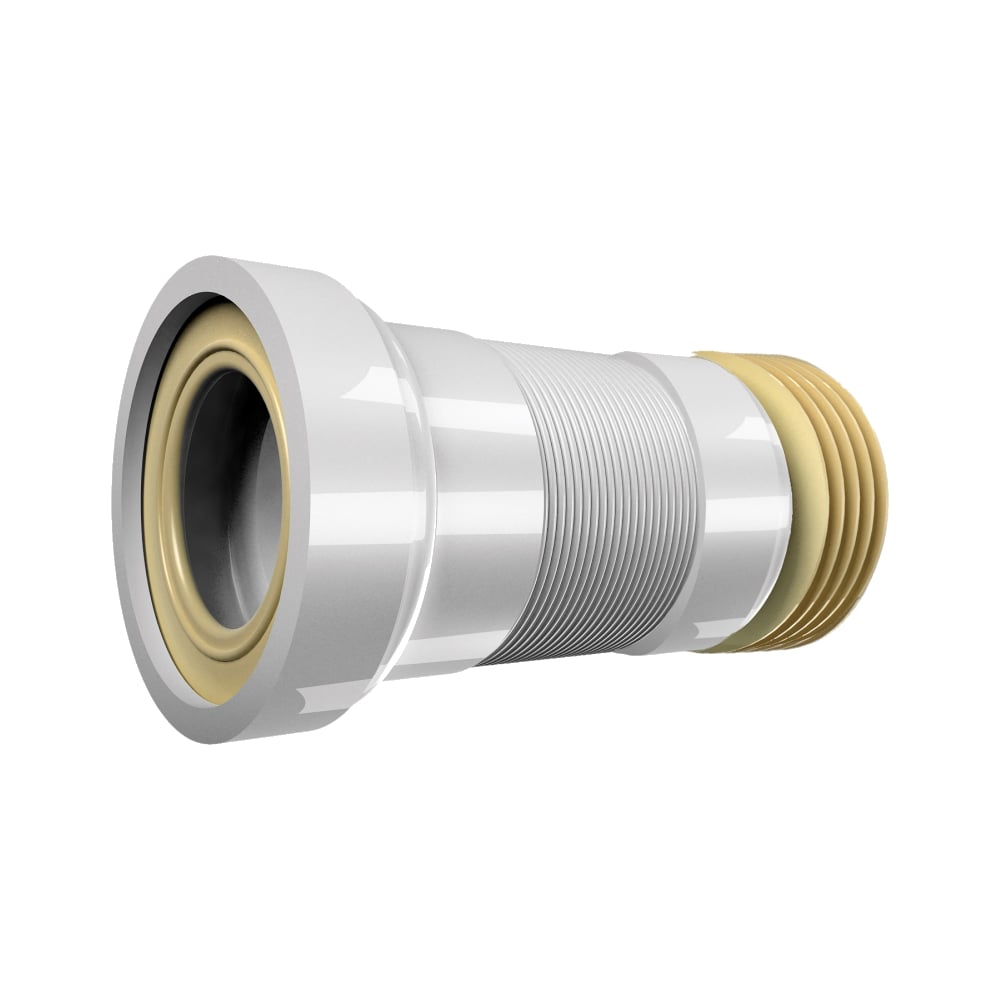 Гофра армированная для унитаза (245-515 мм) AKVATER AGT400 ИС.110293 в ...