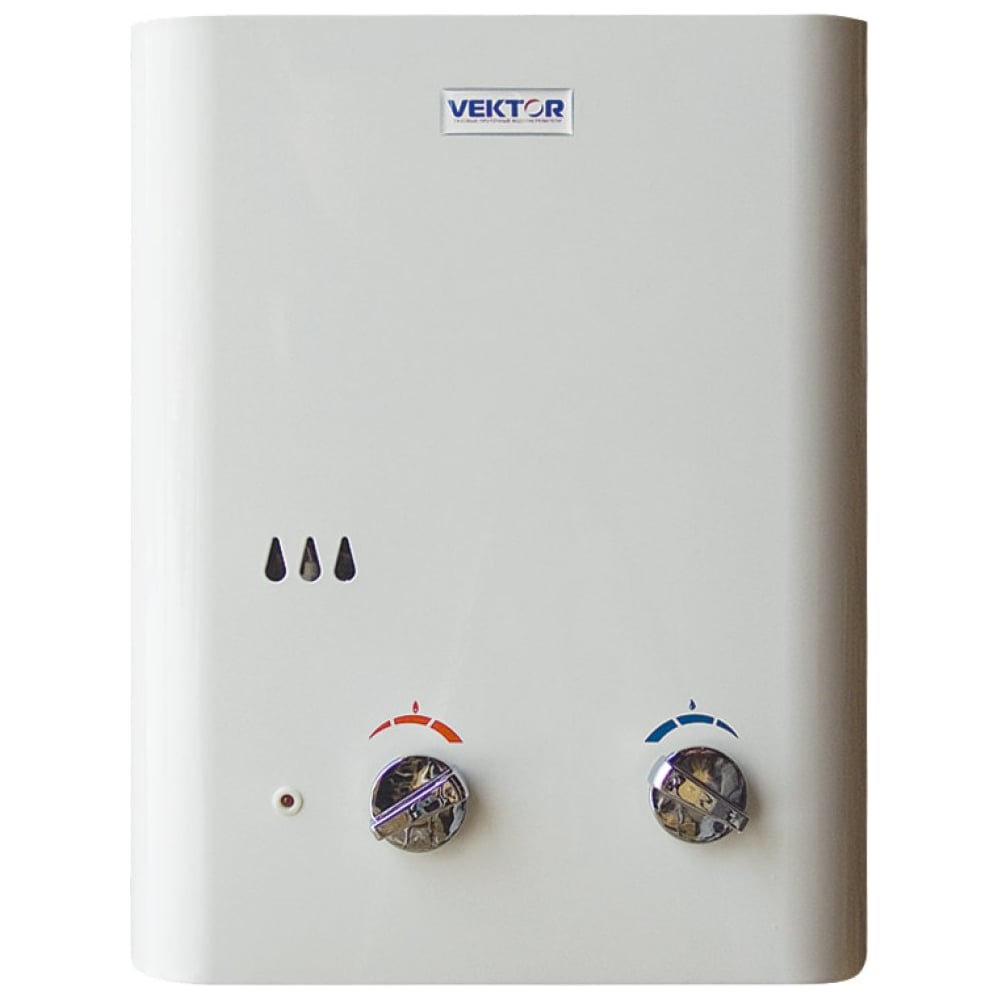 Проточный газовый водонагреватель Vektor JSD 20-W