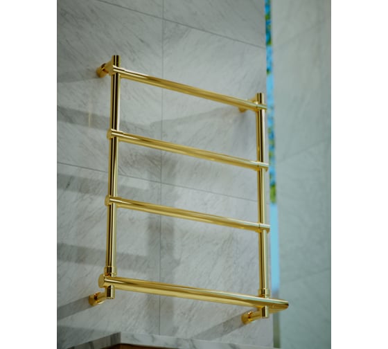 Электрический полотенцесушитель Margaroli Sole 542, цвет: золото 5424704GONB 8