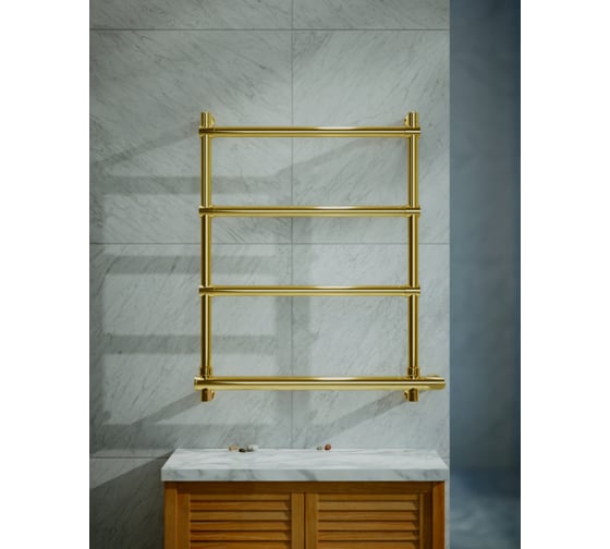 Электрический полотенцесушитель Margaroli Sole 542, цвет: золото 5424704GONB 6