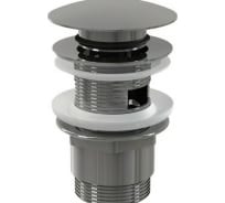 Донный клапан для умывальника Alca Plast латунь 1 1/4 с переливом слив клик-клак A390 025-1102