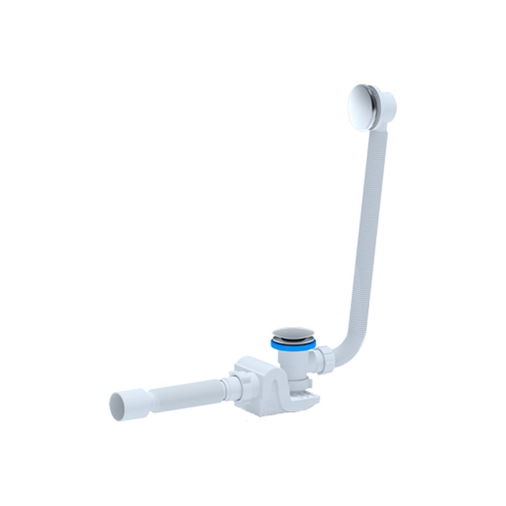 Сифон для ванны АНИ Пласт Бриг автоматический, 1 1/2x40 гофр 40х50 ...