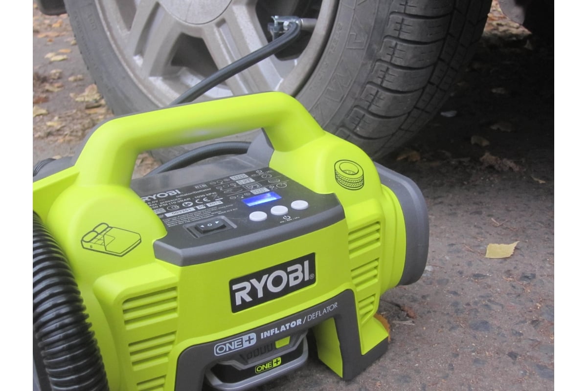 Компрессор для авто Ryobi ONE+ R18I-0 10