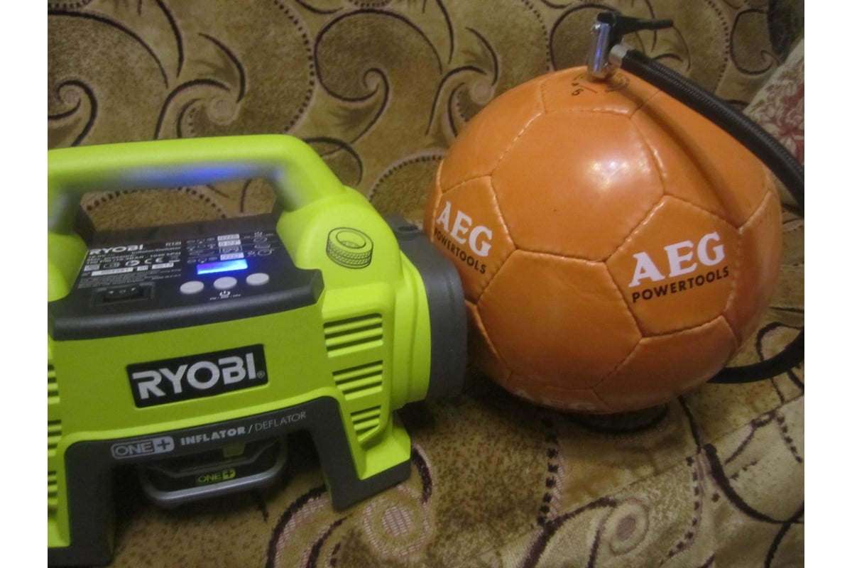 Компрессор для авто Ryobi ONE+ R18I-0 9