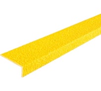 Противоскользящий профиль Mehlhose GmbH из стеклопластика, цвет желтый 70х1000х30х3,8 мм GTMG0701000