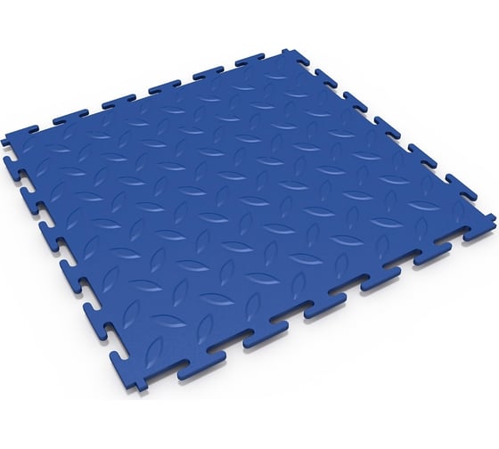 Модульное напольное покрытие ПО СЭК Металл, синий 01-00102880 19876024