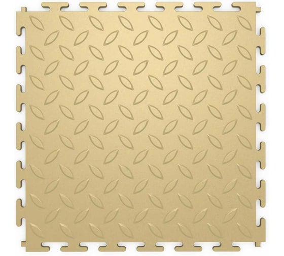 Плитка ПВХ ПО СЭК модульная на пол 25х25 см LT mini beige Diamond PVC 01-00102853