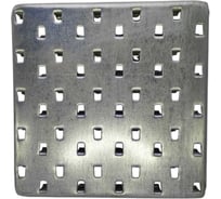 Металлическая плитка для бетона ПЗШО 300x300x2 мм, комплект 5 шт. X2124998-5