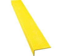 Противоскользящий профиль Mehlhose GmbH из стеклопластика уголок 70х800х30 мм среднее зерно 46 Grit цвет желтый GTMG0700800