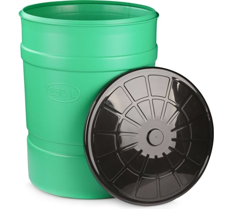 Бочка-бак ЗПИ «Альтернатива» 150 л, с крышкой М8139