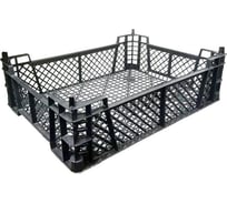Ящик для грибов шампиньонов ООО Комус 400x300x110 мм, черный 101 990452