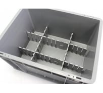 Разделитель регулируемый для ящиков 600 на 85 серый Пластик Система DPS 4591