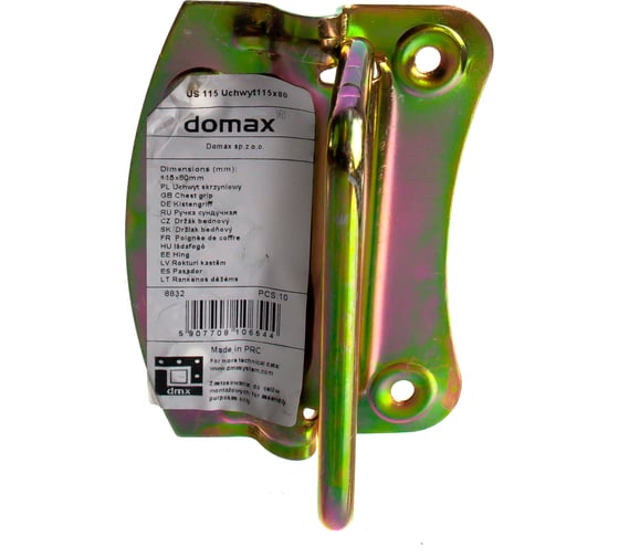 Сундучная ручка Rusconnect DMX 110х80 mm 10 шт 8832