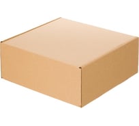 Самосборный короб ООО Комус 250x250x100 мм, т23е, бурый, 50 шт. в упаковке 1782790