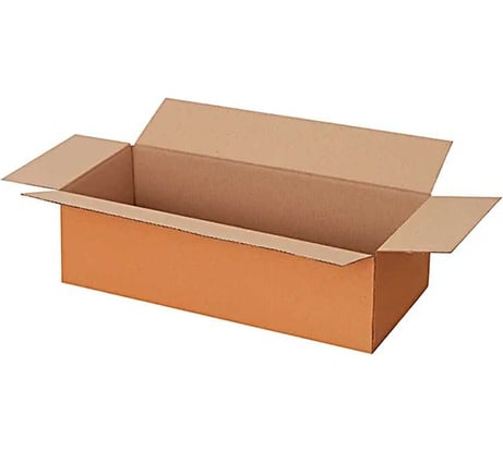 Картонная коробка ООО Павлово-Посадский Гофрокомбинат 450x370x100 мм, т22 с мак печатью 141921