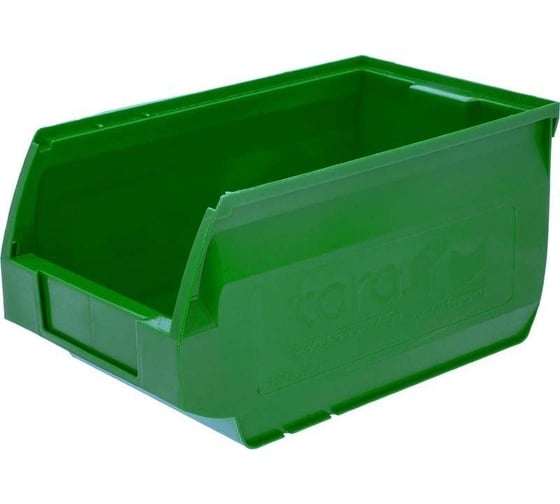 Ящик ООО Комус Verona 250x150x130 мм, PP, зеленый, арт.5002 1218593