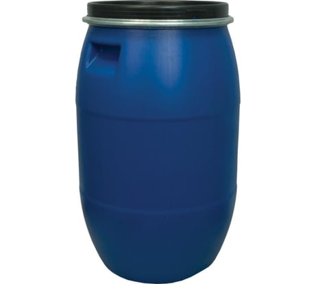 Бочка с крышкой на обруч Тара.ру п/э, 127 л 00219