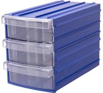 Три прозрачных ящика в комплекте с корпусом Sembol Plastik 19329