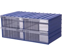 Четыре прозрачных ящика в комплекте с корпусом Sembol Plastik 19322