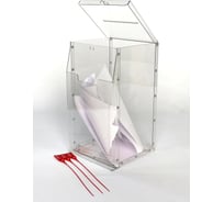 Урна для голосования, хранения CRYSTAL-BOX №1 22x23x40 см urna1