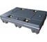 Складной контейнер с фиксаторами стенки Пластик Система Uni-Pack 1200x800x870 мм 1208.2 2