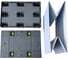 Складной контейнер с фиксаторами стенки Пластик Система Uni-Pack 1200x800x870 мм 1208.2 4