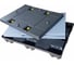 Складной контейнер Пластик система Uni-Pack 1200x800x870 мм с разгрузочной дверцей и фиксаторами Uni-Pack 1208.3 4