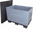 Складной контейнер Пластик система Uni-Pack 1200x800x870 мм с разгрузочной дверцей и фиксаторами Uni-Pack 1208.3 6