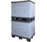 Складной контейнер Пластик система Uni-Pack 1200x800x870 мм с разгрузочной дверцей и фиксаторами Uni-Pack 1208.3 7