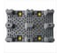 Складной контейнер Пластик система Uni-Pack 1200x800x870 мм с разгрузочной дверцей и фиксаторами Uni-Pack 1208.3 8