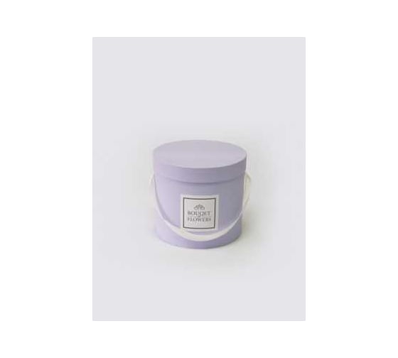 Круглая коробка для цветов, подарков и хранения Cartonnage PKR.14.1.Kr 1