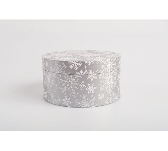 Круглая коробка для цветов, подарков и хранения Cartonnage PK.07.22.13.Kr 1