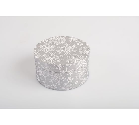 Круглая коробка для цветов, подарков и хранения Cartonnage PK.07.22.13.Kr