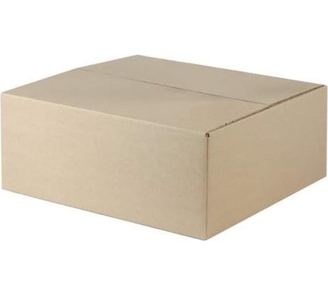 Гофроящик ОФИСМАГ ДхШхВ 330х330х132 мм, марка Т23, профиль В, Fefco 0201 / Гост, исполнение А, КОМПЛЕКТ 20 шт. 440129