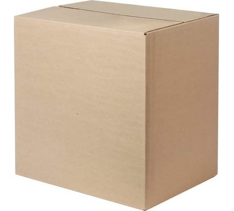 Гофроящик ОФИСМАГ ДхШхВ 370х270х370 мм, марка Т22, профиль В, FEFCO 0201 / ГОСТ, исполнение А 440056