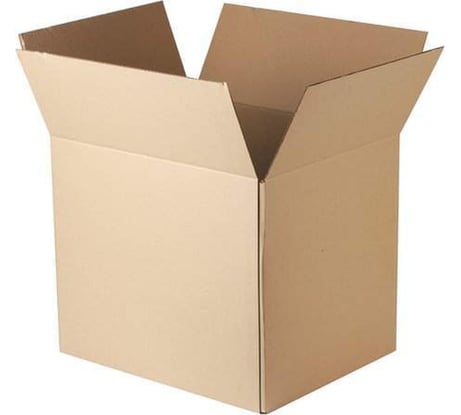 Гофроящик ОФИСМАГ ДхШхВ 400х320х340 мм, марка Т23, профиль В, FEFCO 0201 / ГОСТ, исполнение А 440133