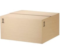 Гофроящик ОФИСМАГ ДхШхВ 500х370х240 мм, марка Т22, профиль В, FEFCO 0202 / ГОСТ, исполнение Б 503210