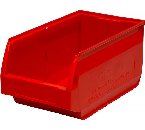 Ящик HONEYCOMB 400x230x200, красный M-5004К