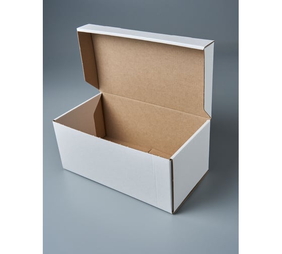 Самосборная коробка PACK INNOVATION 21x11.4x9.2 см, 2.2 л, белая, 25 шт. IP0GK0SS00210.114.92W-25