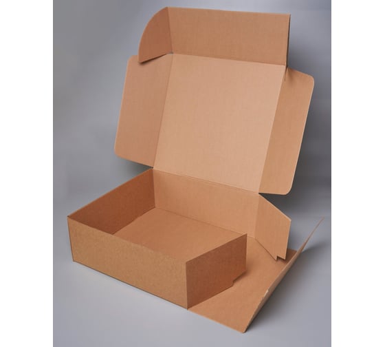 Картонная коробка PACK INNOVATION самосборная 37x37x14 см, 19.2 л, 100 шт. IP0GKSS373714-100