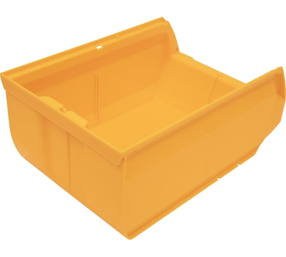 Ящик Gigant 350x230x150 ПП желтый 32077