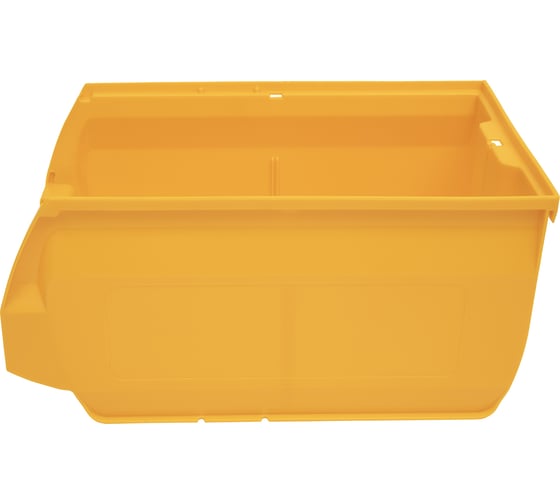 Ящик Gigant 400x230x200 ПП желтый 32082