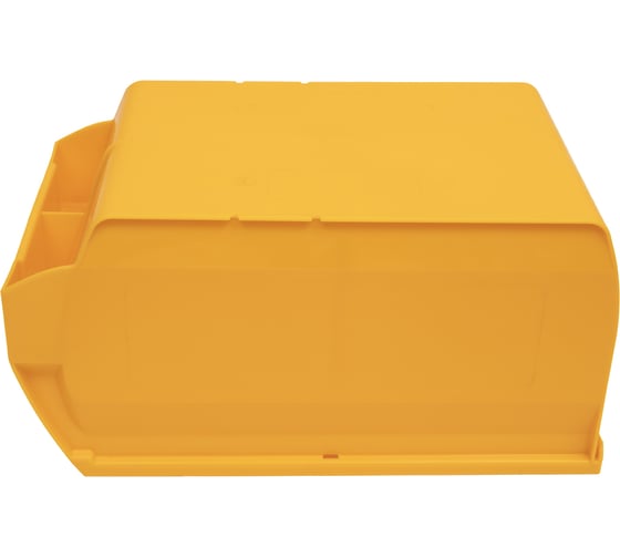 Ящик Gigant 400x230x200 ПП желтый 32082