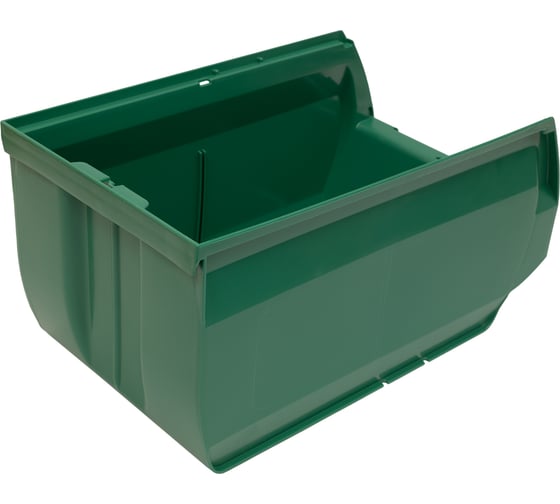 Ящик Gigant 400x230x200 ПП зеленый 32083